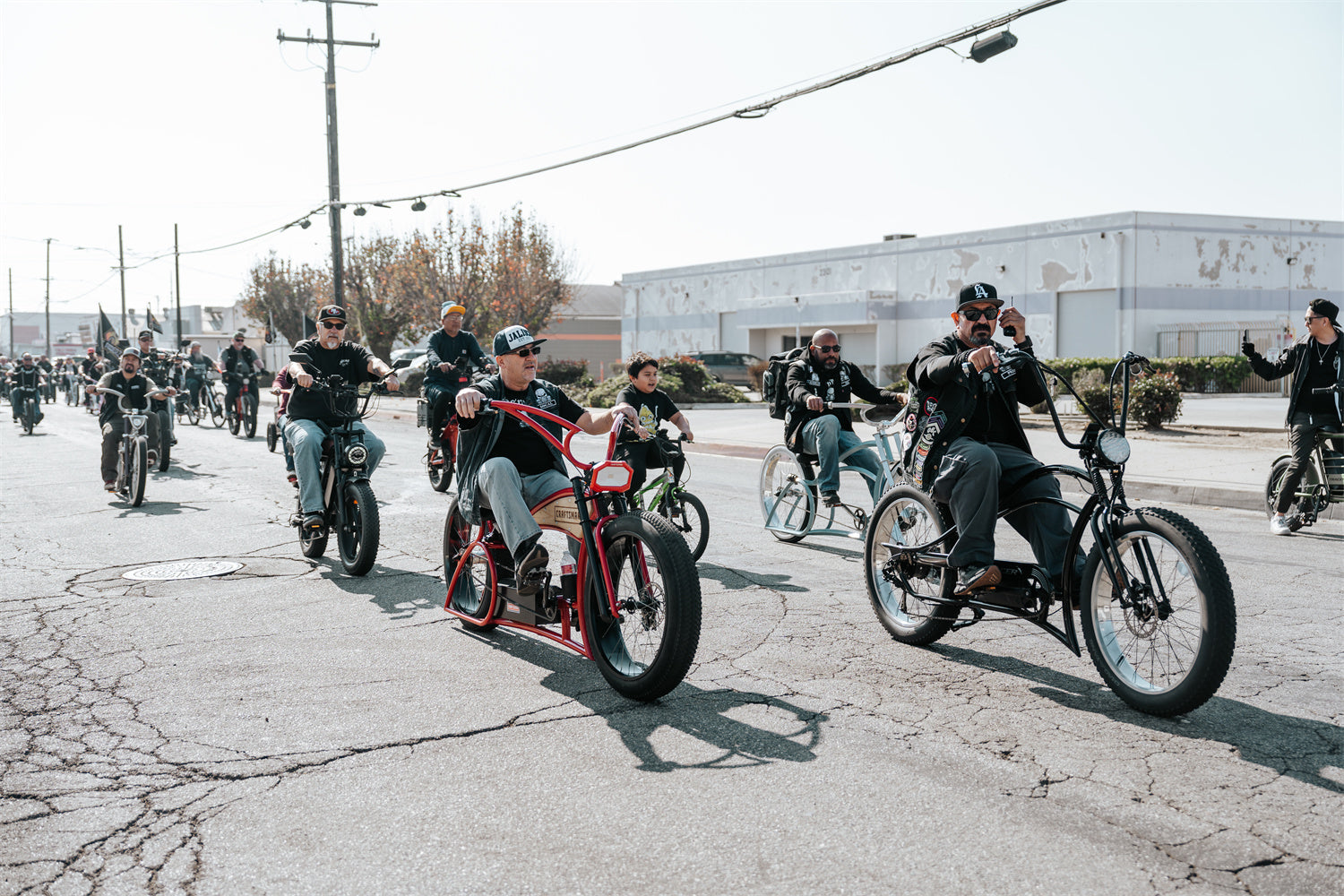 Stretch cruiser bike event