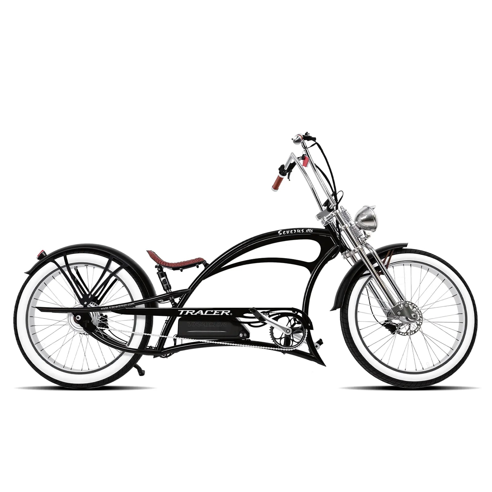 Severus DTS 800W Electric Stretch Cruiser Bike