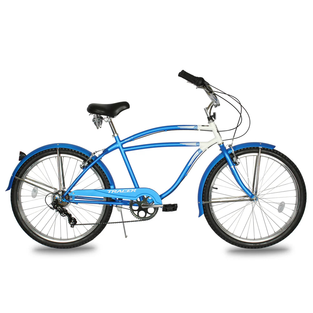 Tracer Bikes Napa Cruiser Bike 7-Speed with Comfort Saddle and