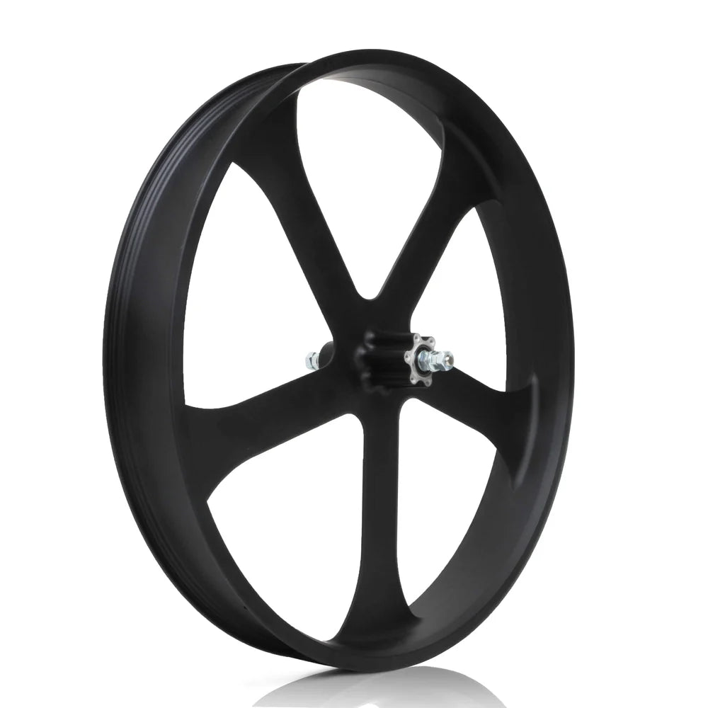Tracer Bikes | Tracer WH-EDS-A4248800 E-Bike Wheel Set with 800W 48V Motor, Disc Brake Compatible, Black & White | Chico USA, Inc.