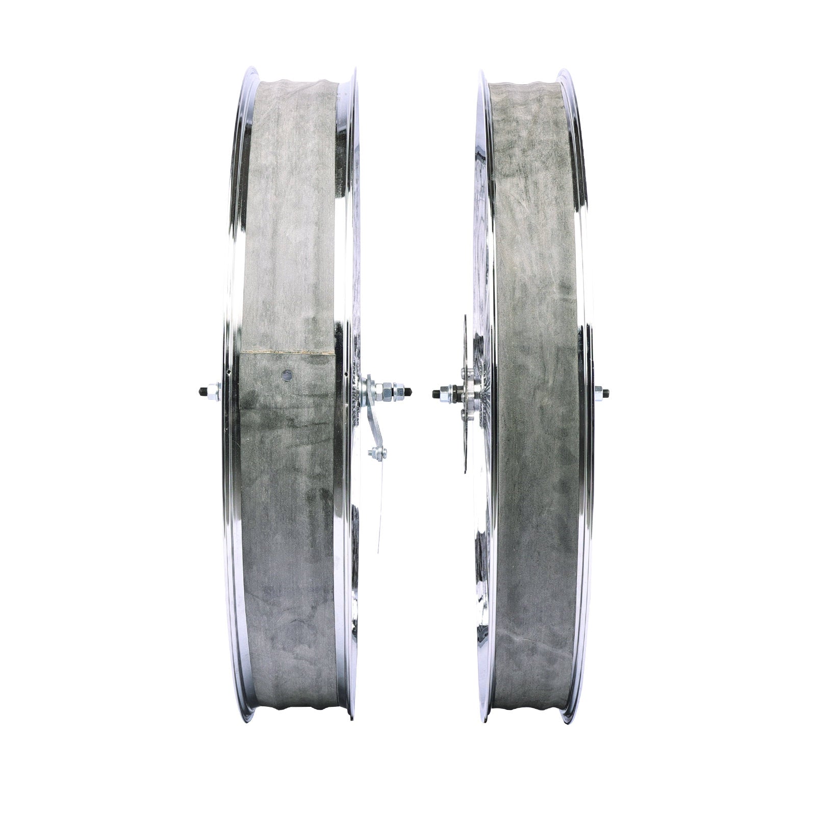 Chico WH-TH9529140C-CP Mirror Electroplating 29" Bike Fat Rims Wheel Set - Chico USA, Inc.