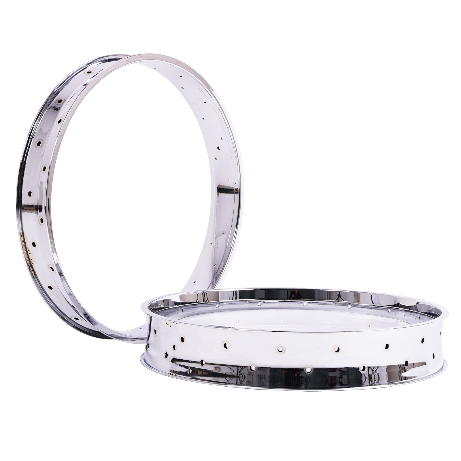 Chico RM-TR95G2636-CP 26"*3" 26"x4"x13Gx36H Mirror Chrome Fat Rims - Chico USA, Inc.