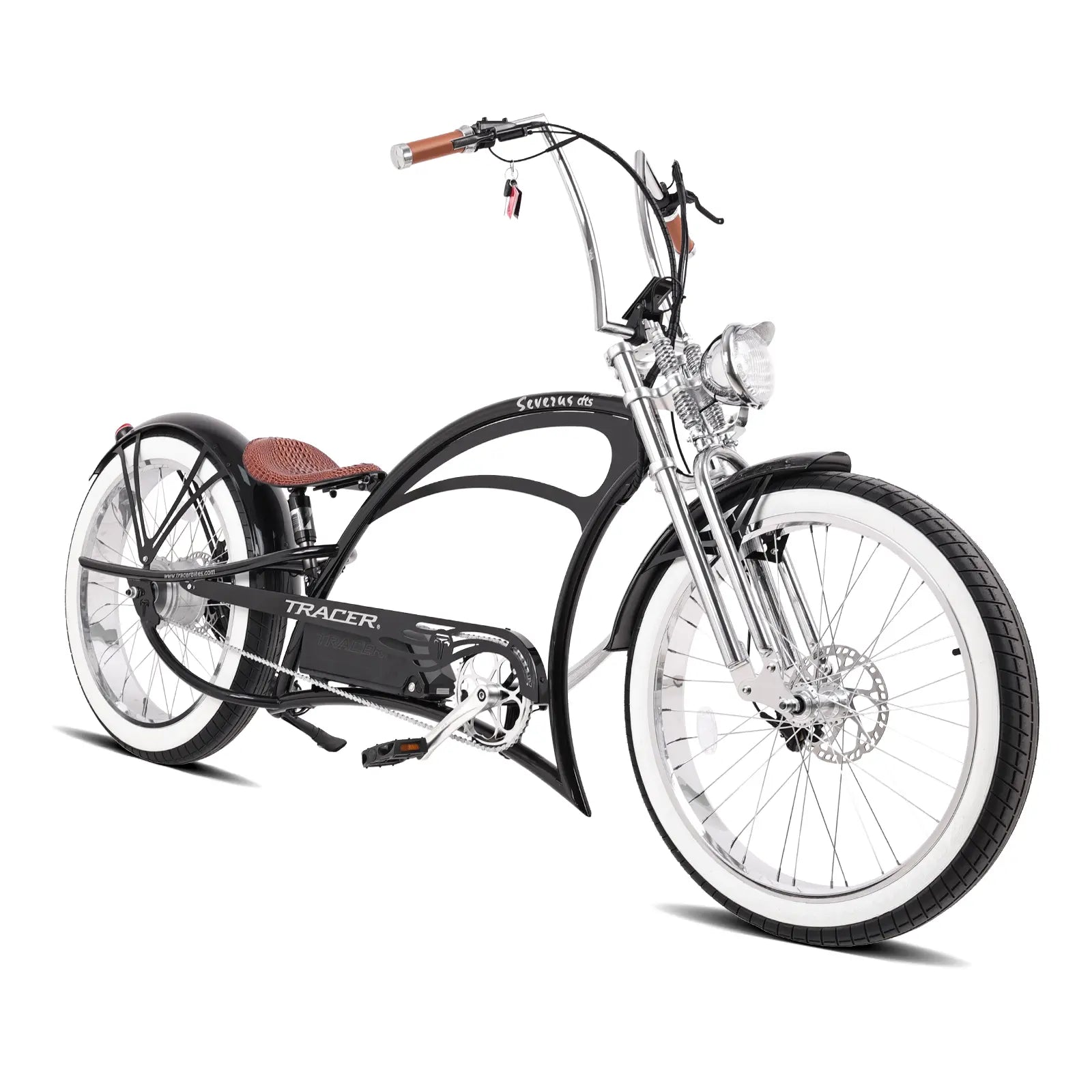 Severus DTS 800W Electric Stretch Cruiser Bike