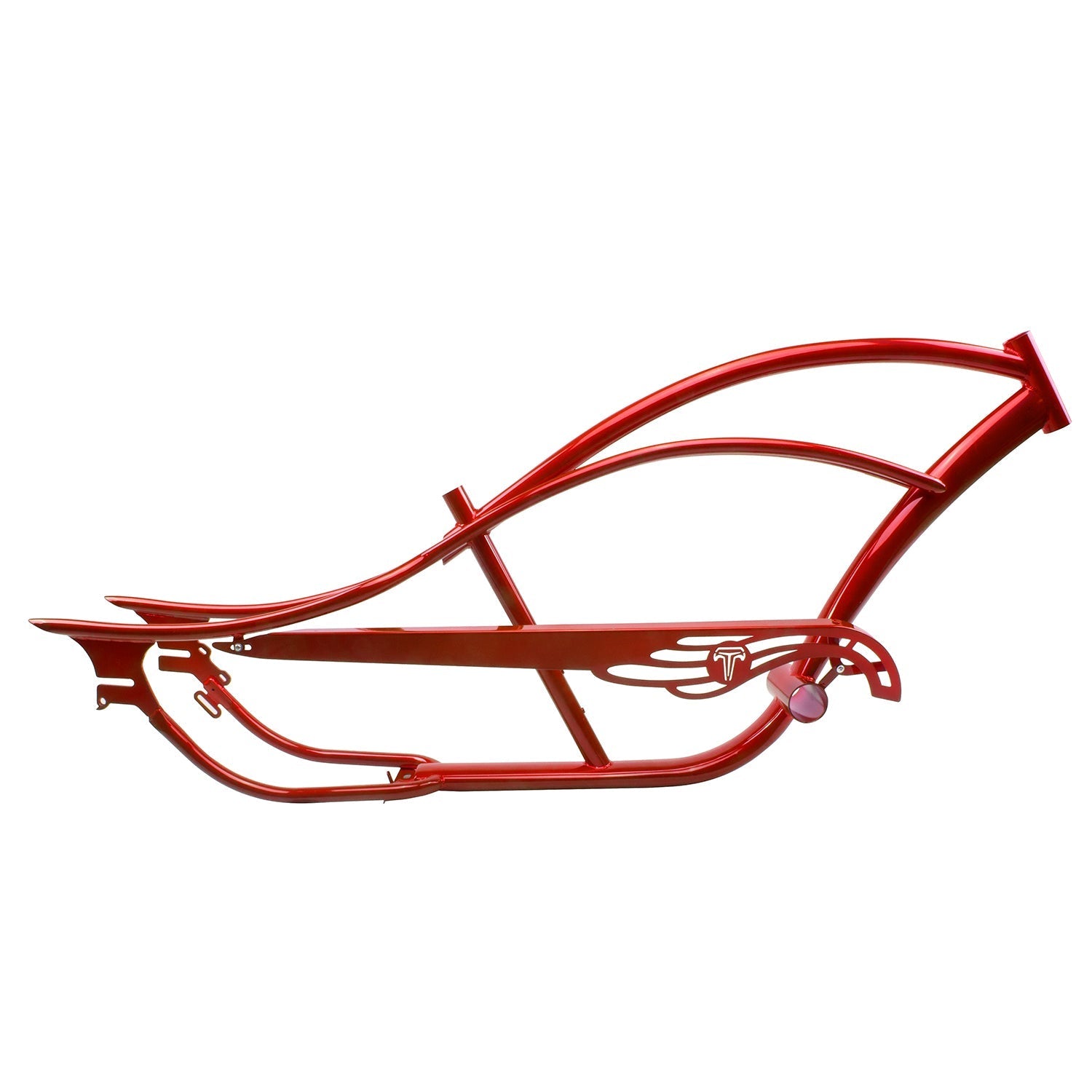 Tracer Bikes | FM-BRONCO Bronco Chopper Stretch Cruiser Bike Frame, 26" Coaster Brake/7 Speed | Chico USA, Inc.