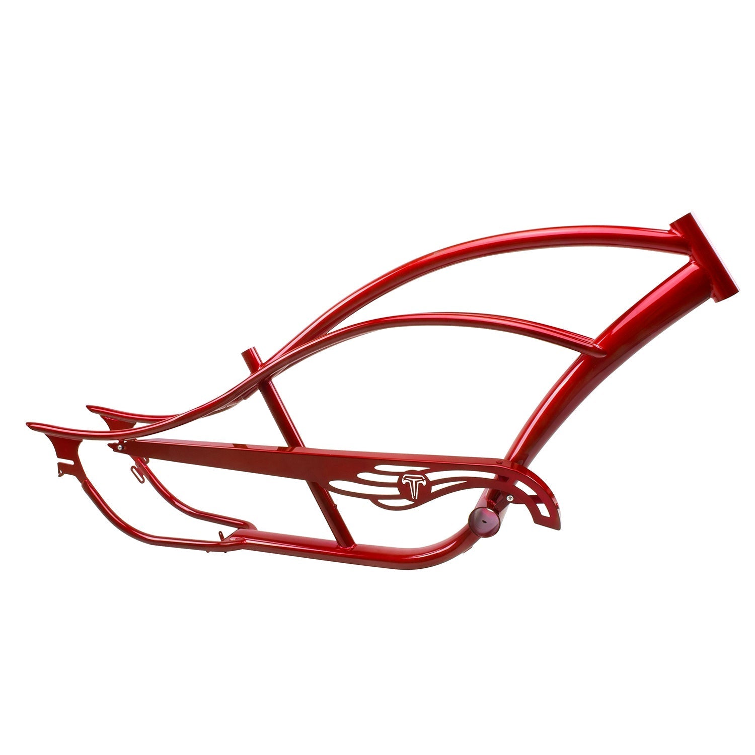 Tracer Bikes | FM-BRONCO Bronco Chopper Stretch Cruiser Bike Frame, 26" Coaster Brake/7 Speed | Chico USA, Inc.
