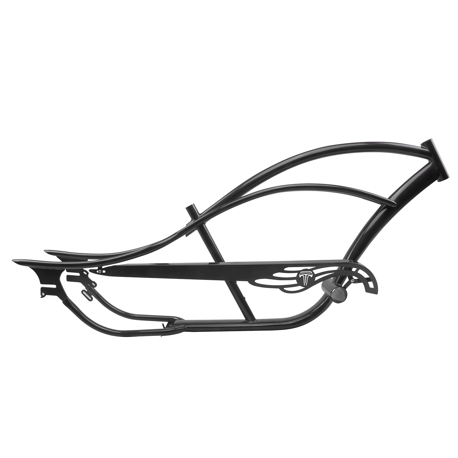Tracer Bikes | FM-BRONCO Bronco Chopper Stretch Cruiser Bike Frame, 26" Coaster Brake/7 Speed | Chico USA, Inc.