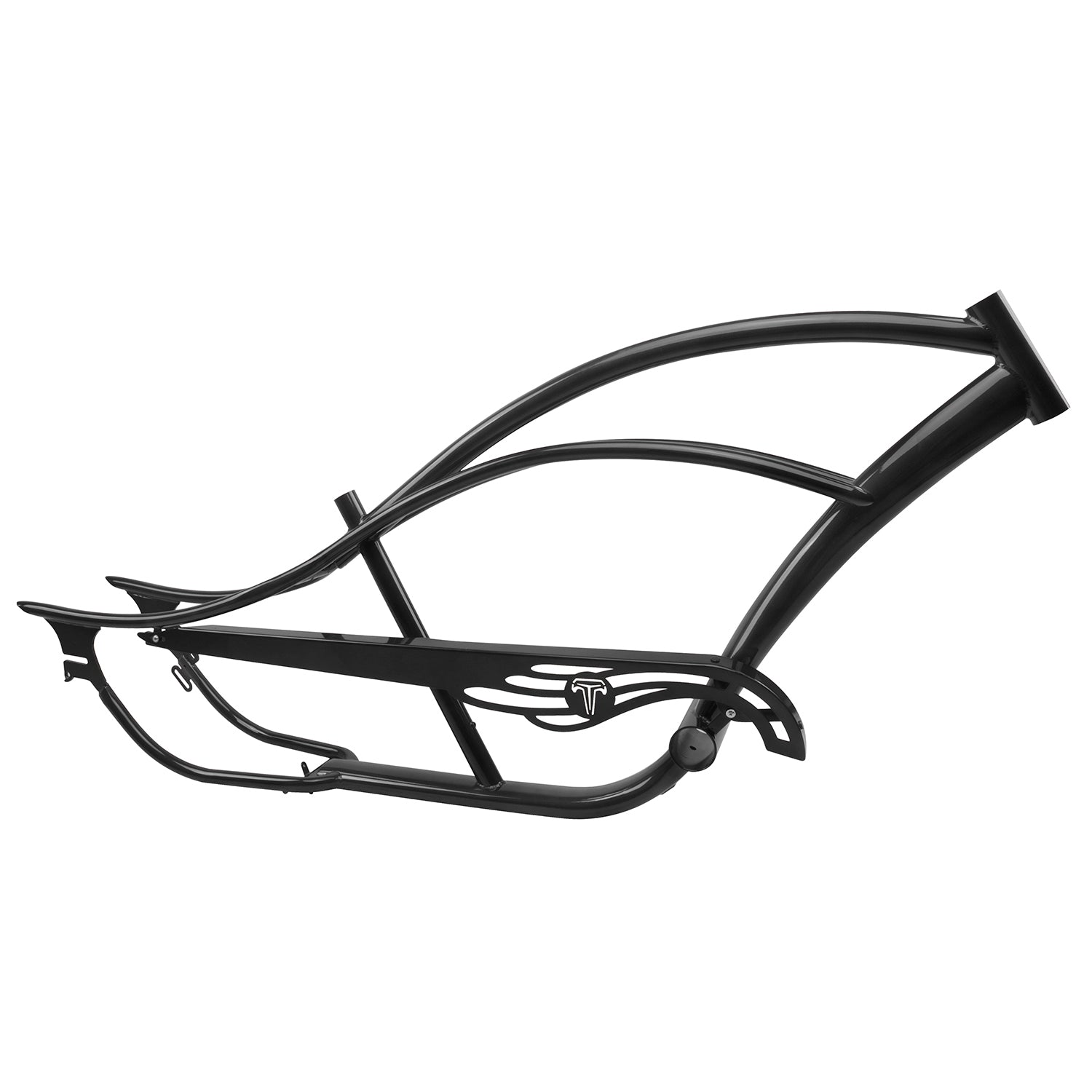 Tracer Bikes | FM-BRONCO Bronco Chopper Stretch Cruiser Bike Frame, 26" Coaster Brake/7 Speed | Chico USA, Inc.