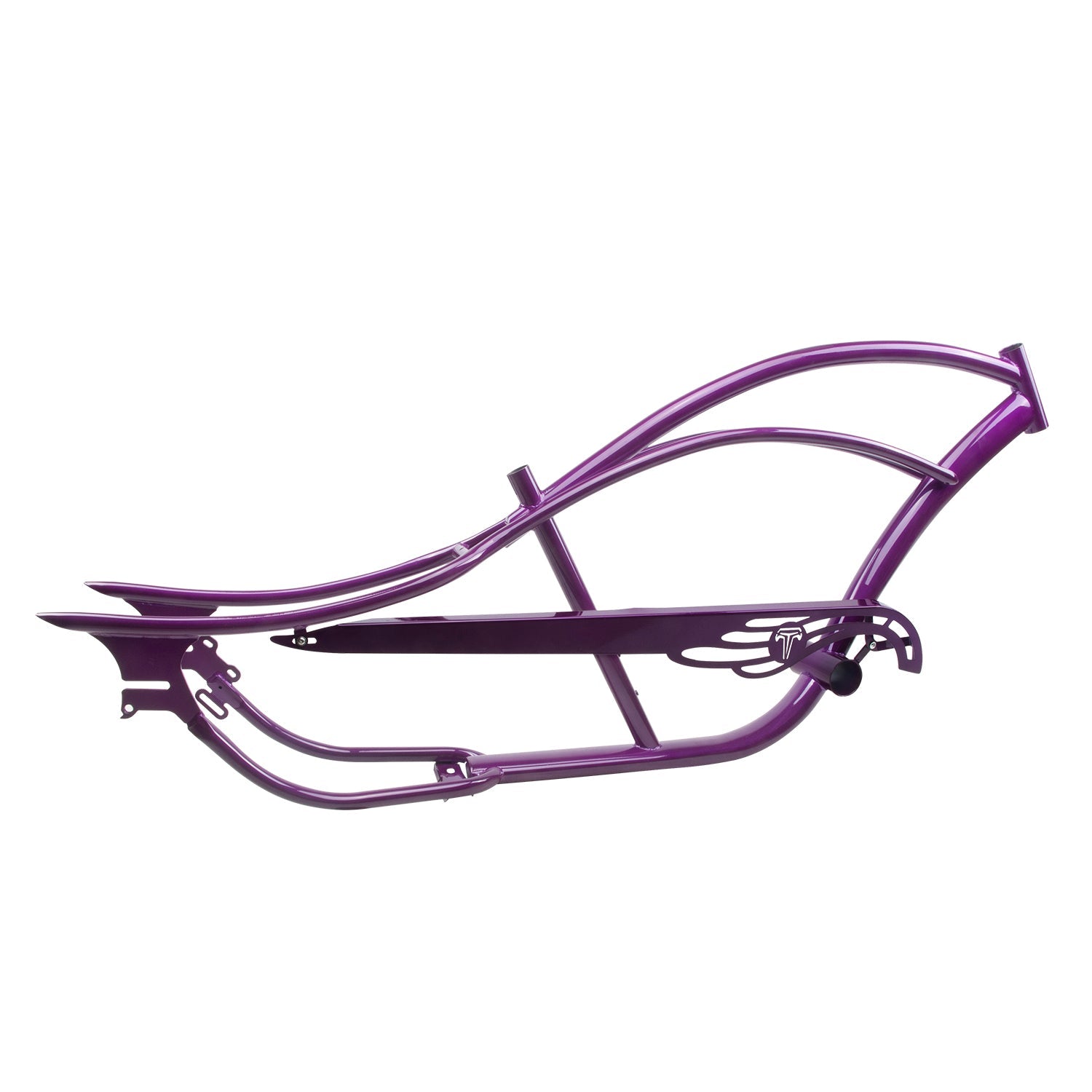 Tracer Bikes | FM-BRONCO Bronco Chopper Stretch Cruiser Bike Frame, 26" Coaster Brake/7 Speed | Chico USA, Inc.
