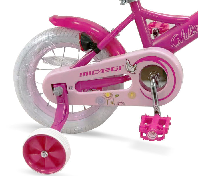 Tracer Bikes | Micargi Chloe 12" Kids Bike, BMX Frame, Coaster Brake & Front Caliper Brake | Chico USA, Inc.