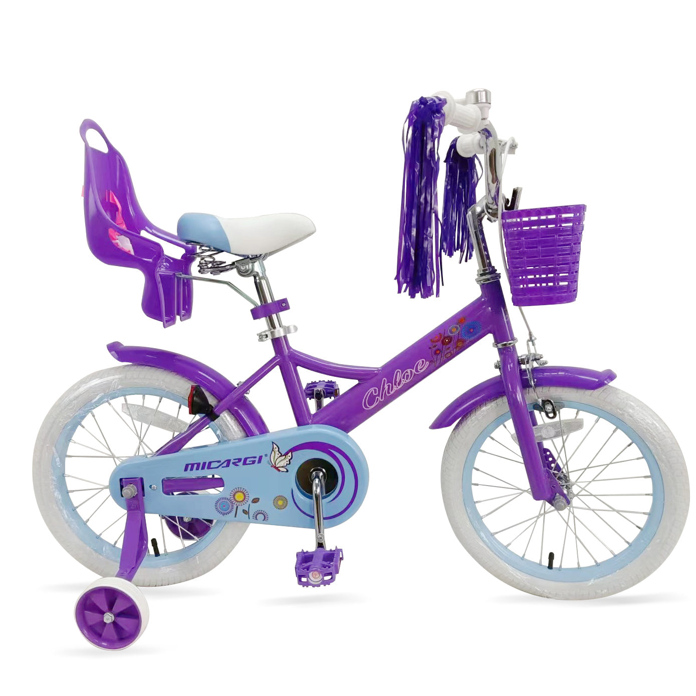 Tracer Bikes | Micargi Chloe 12" Kids Bike, BMX Frame, Coaster Brake & Front Caliper Brake | Chico USA, Inc.