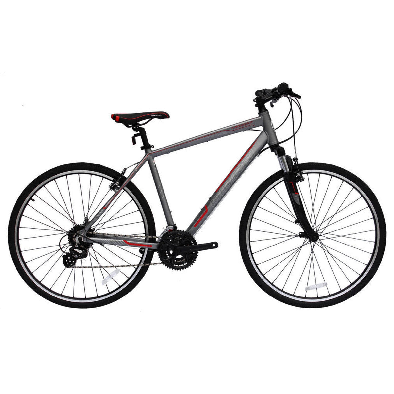 Tracer Bikes | Micargi Cross 5.0 700c Hybrid Road Bike, 24-Speed, Aluminum Frame | Chico USA, Inc.