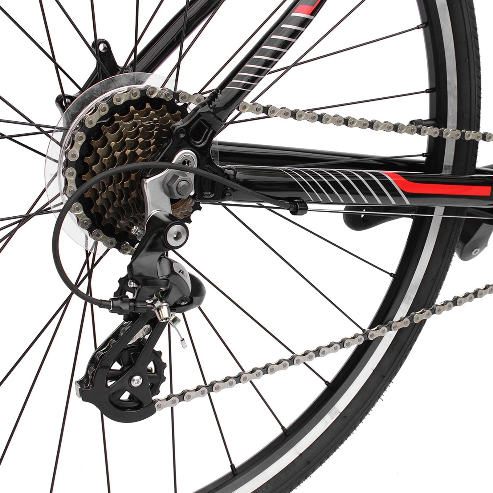 Tracer Bikes | Micargi Cross 5.0 700c Hybrid Road Bike, 24-Speed, Aluminum Frame | Chico USA, Inc.