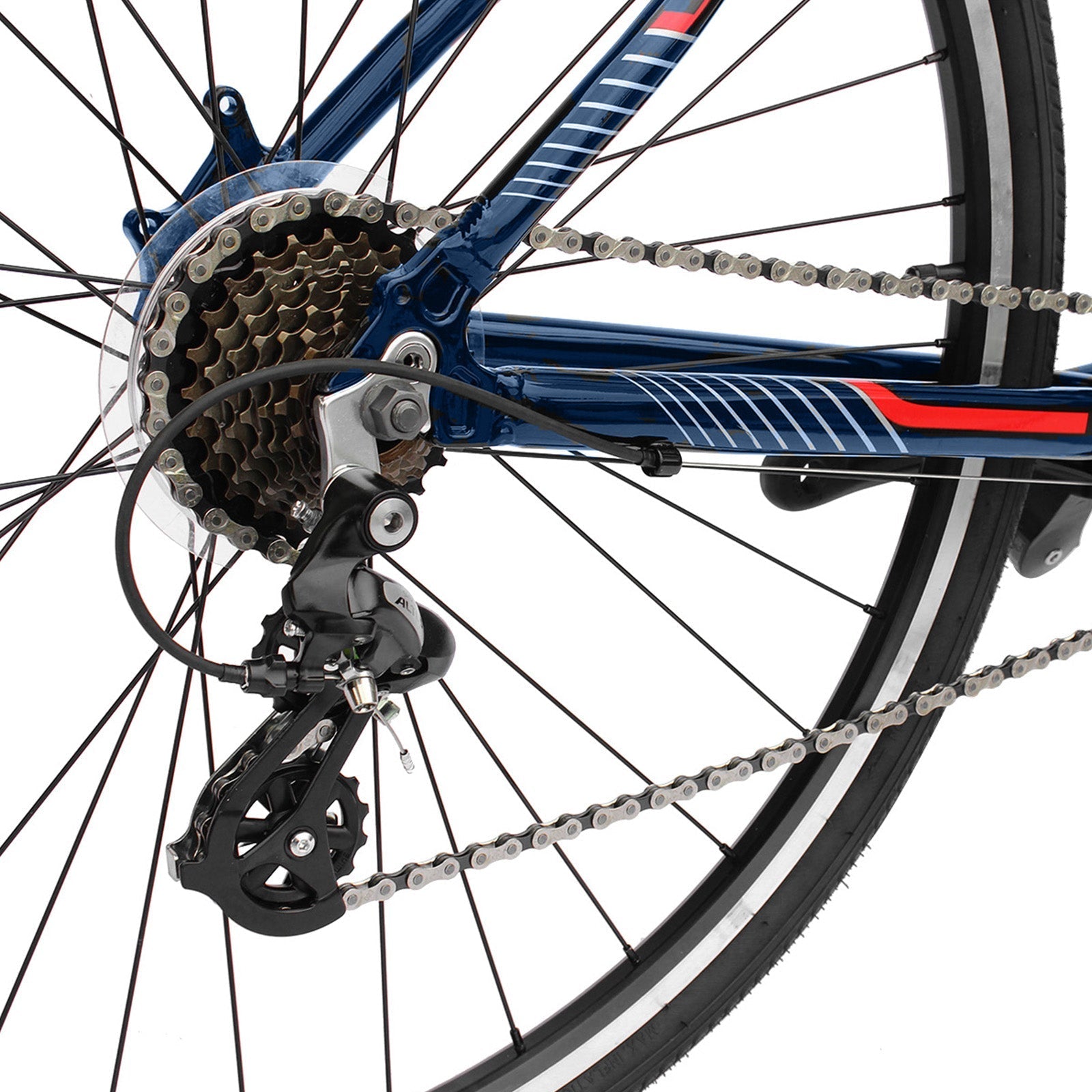 Tracer Bikes | Micargi Cross 5.0 700c Hybrid Road Bike, 24-Speed, Aluminum Frame | Chico USA, Inc.