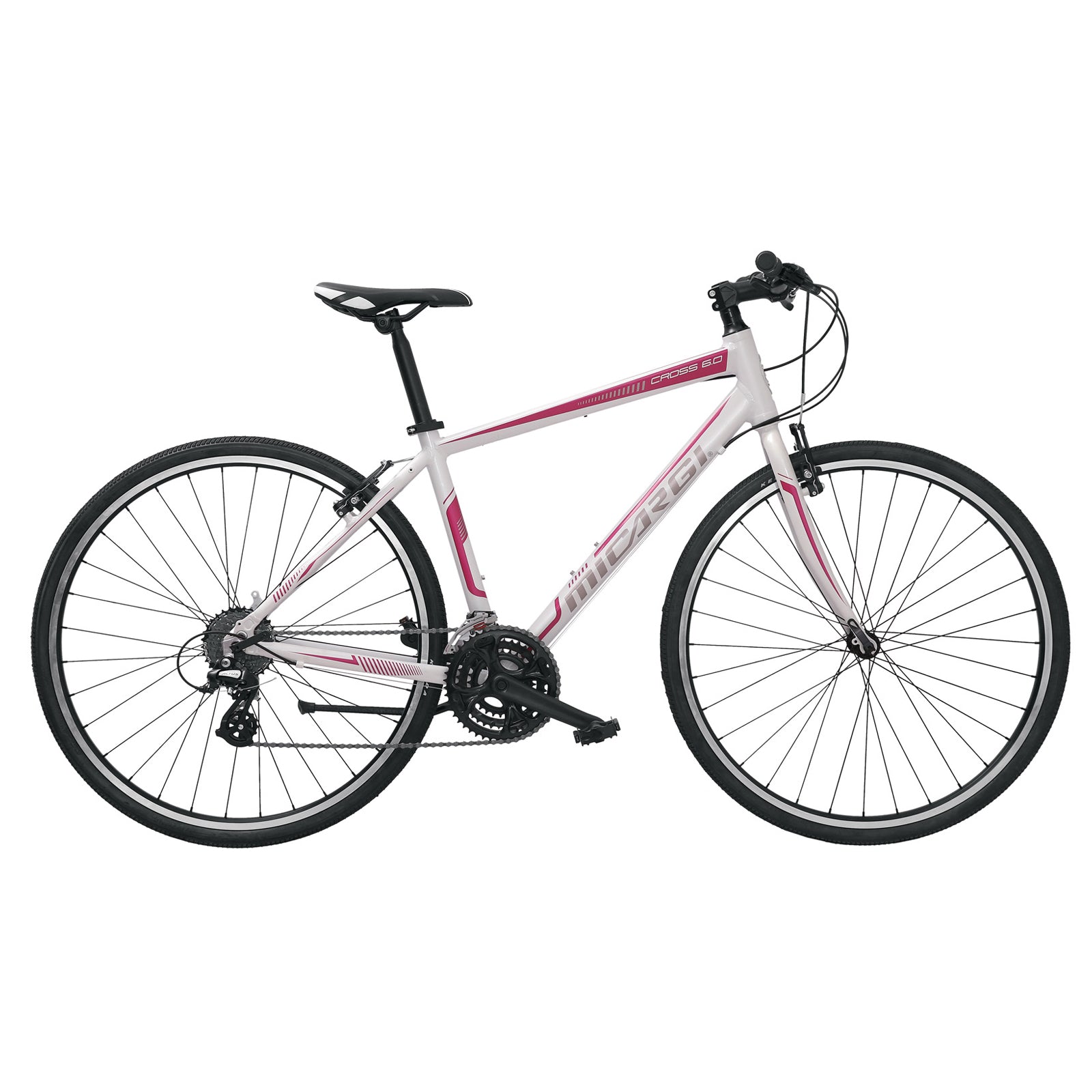 Tracer Bikes | Micargi Cross 5.0 700c Hybrid Road Bike, 24-Speed, Aluminum Frame | Chico USA, Inc.