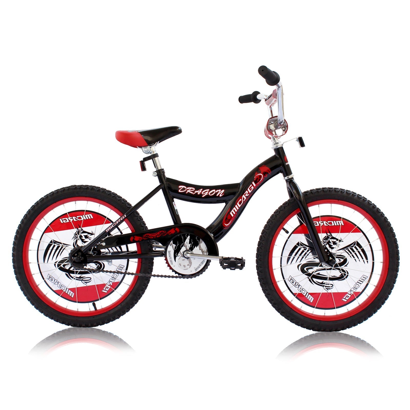 Tracer Bikes | Micargi Dragon 20" Kids Bike, Single Speed, BMX Style, Hi-Ten Steel Frame | Chico USA, Inc.