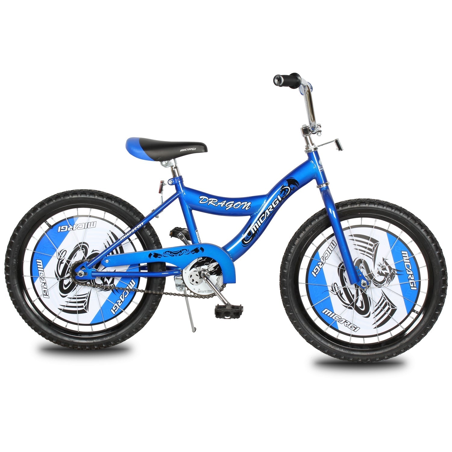 Tracer Bikes | Micargi Dragon 20" Kids Bike, Single Speed, BMX Style, Hi-Ten Steel Frame | Chico USA, Inc.
