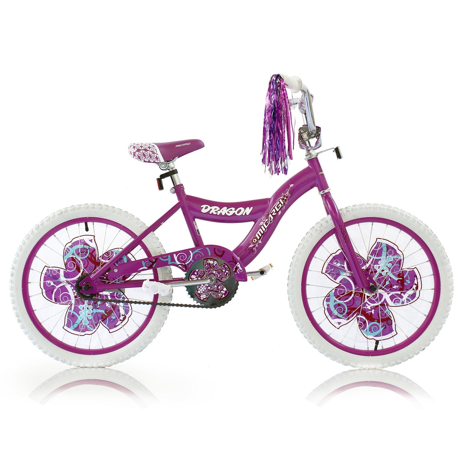 Tracer Bikes | Micargi Dragon 20" Kids Bike, Single Speed, BMX Style, Hi-Ten Steel Frame | Chico USA, Inc.