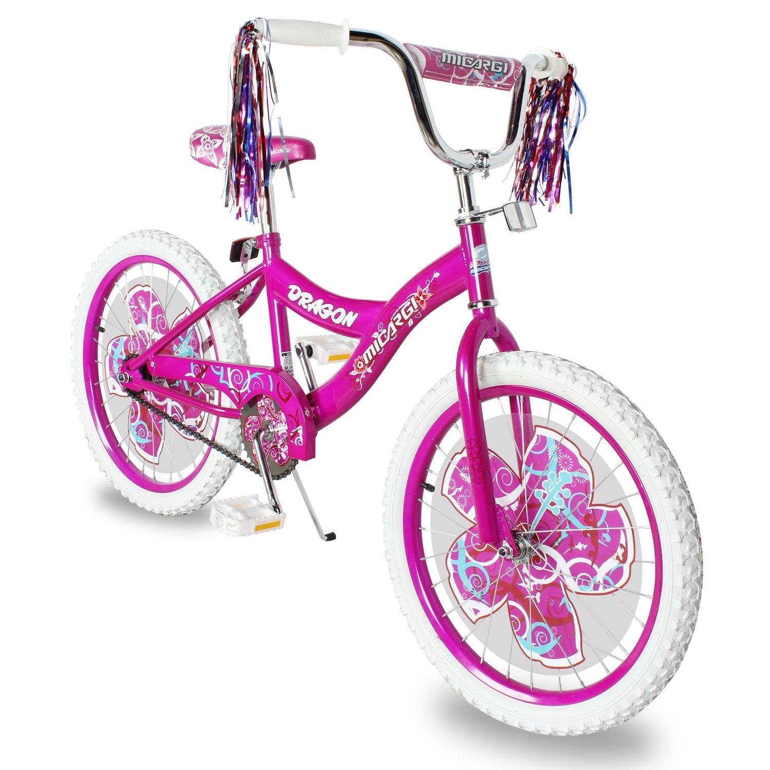 Tracer Bikes | Micargi Dragon 20" Kids Bike, Single Speed, BMX Style, Hi-Ten Steel Frame | Chico USA, Inc.
