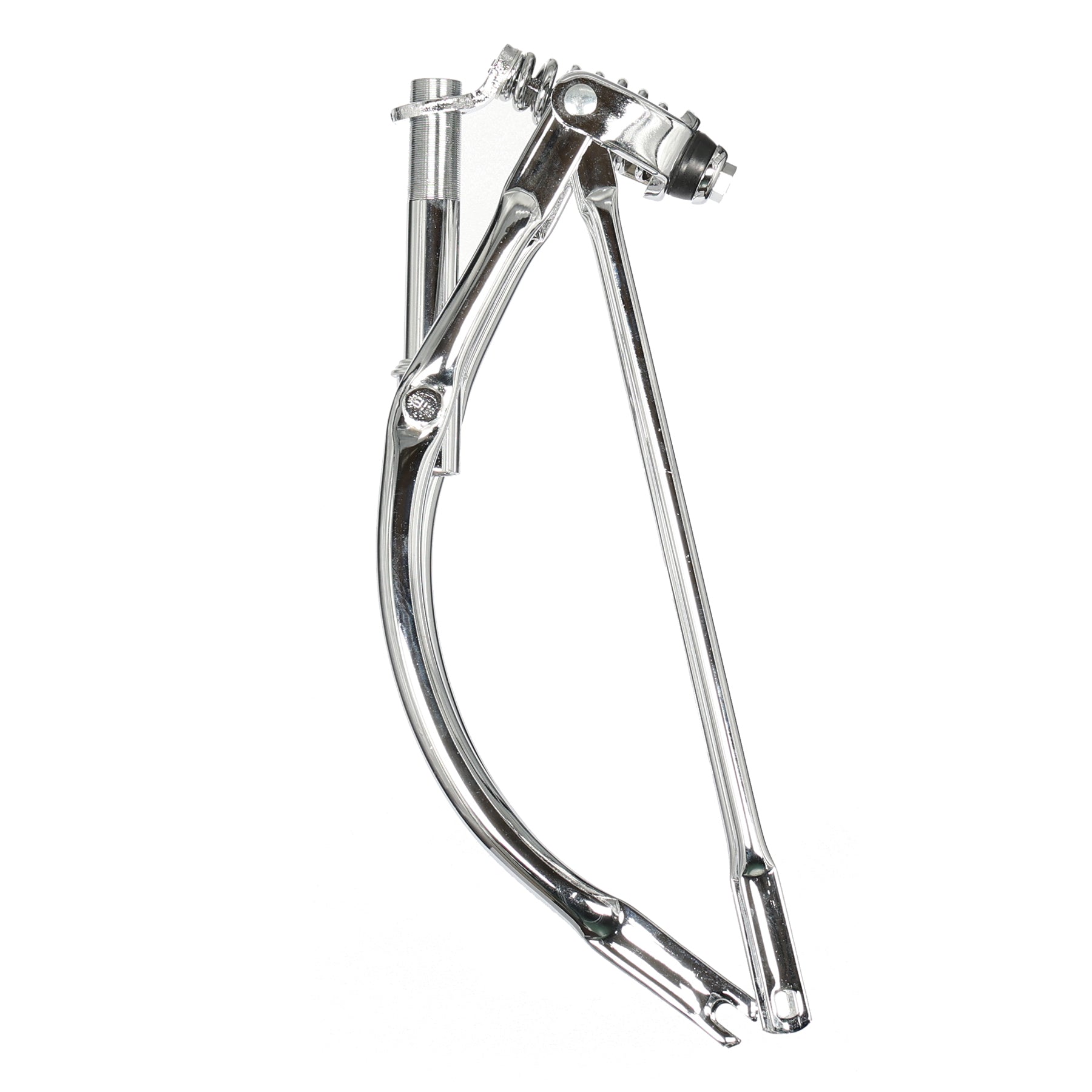 Tracer Bikes | Micargi FK-SP20141102B 20" Lowrider Classic Spring Fork, Medium Bend, Steel, Chrome | Chico USA, Inc.