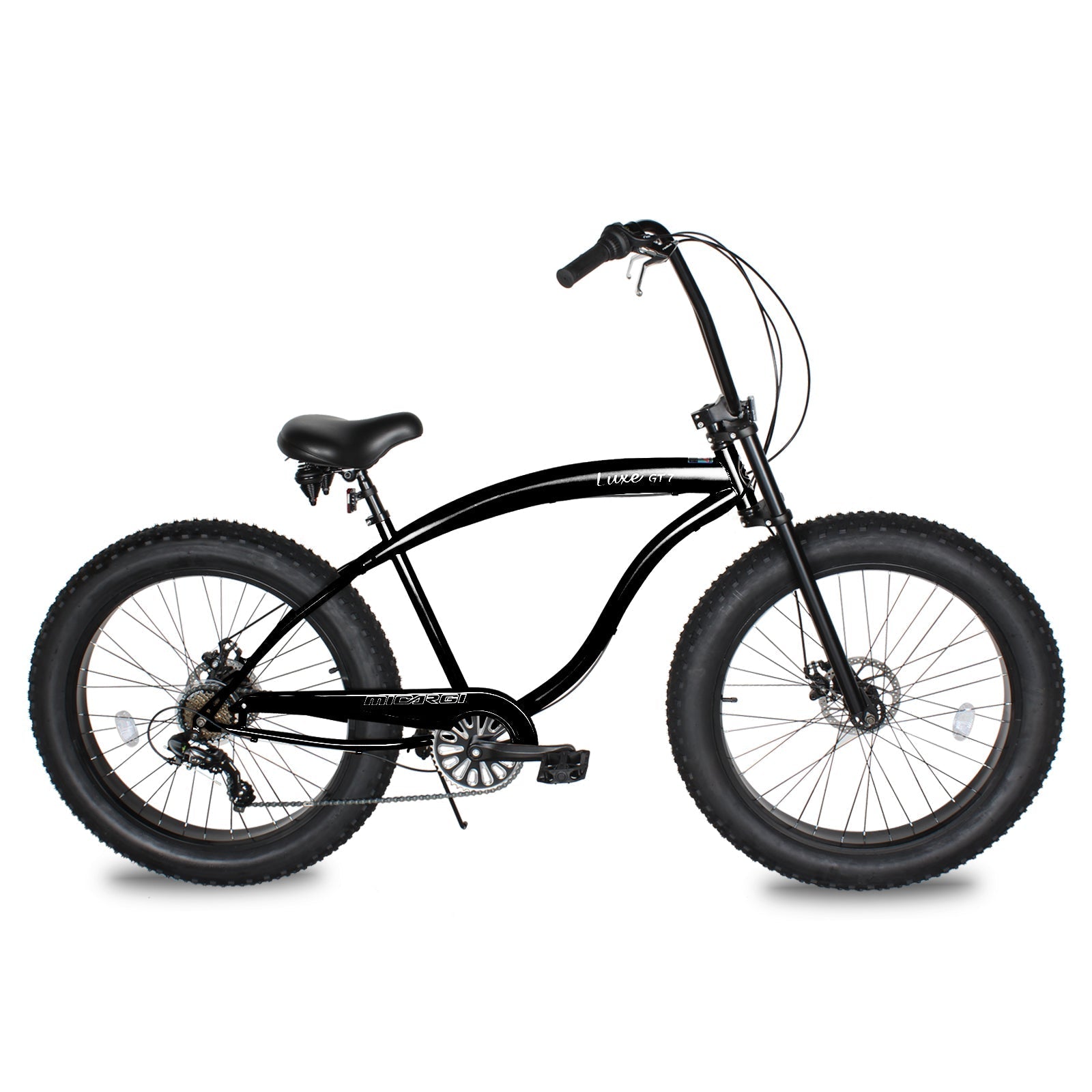 Tracer Bikes | Micargi Luxe GT 26" Beach Cruiser Bike, 7-Speed | Chico USA, Inc.