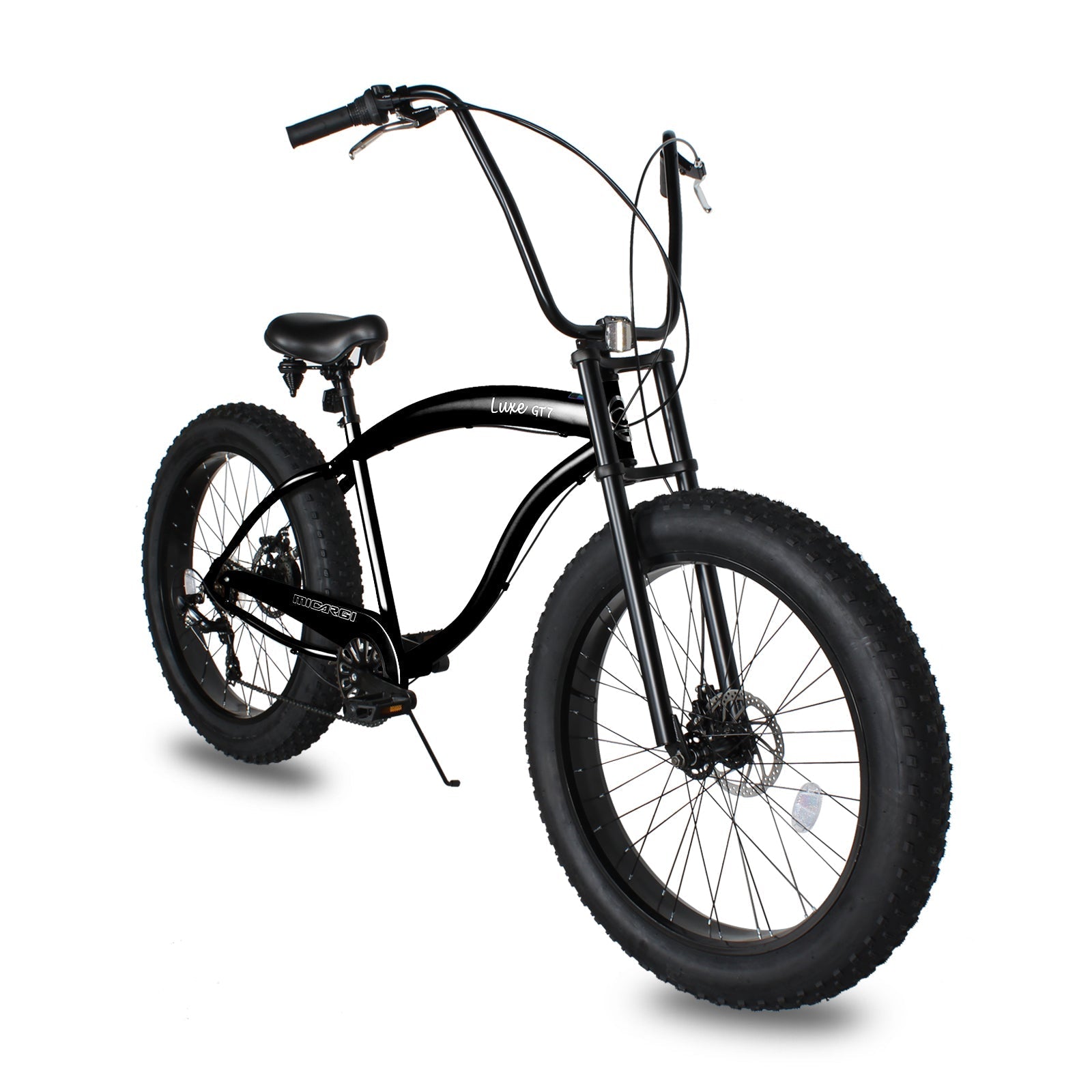 Tracer Bikes | Micargi Luxe GT 26" Beach Cruiser Bike, 7-Speed | Chico USA, Inc.