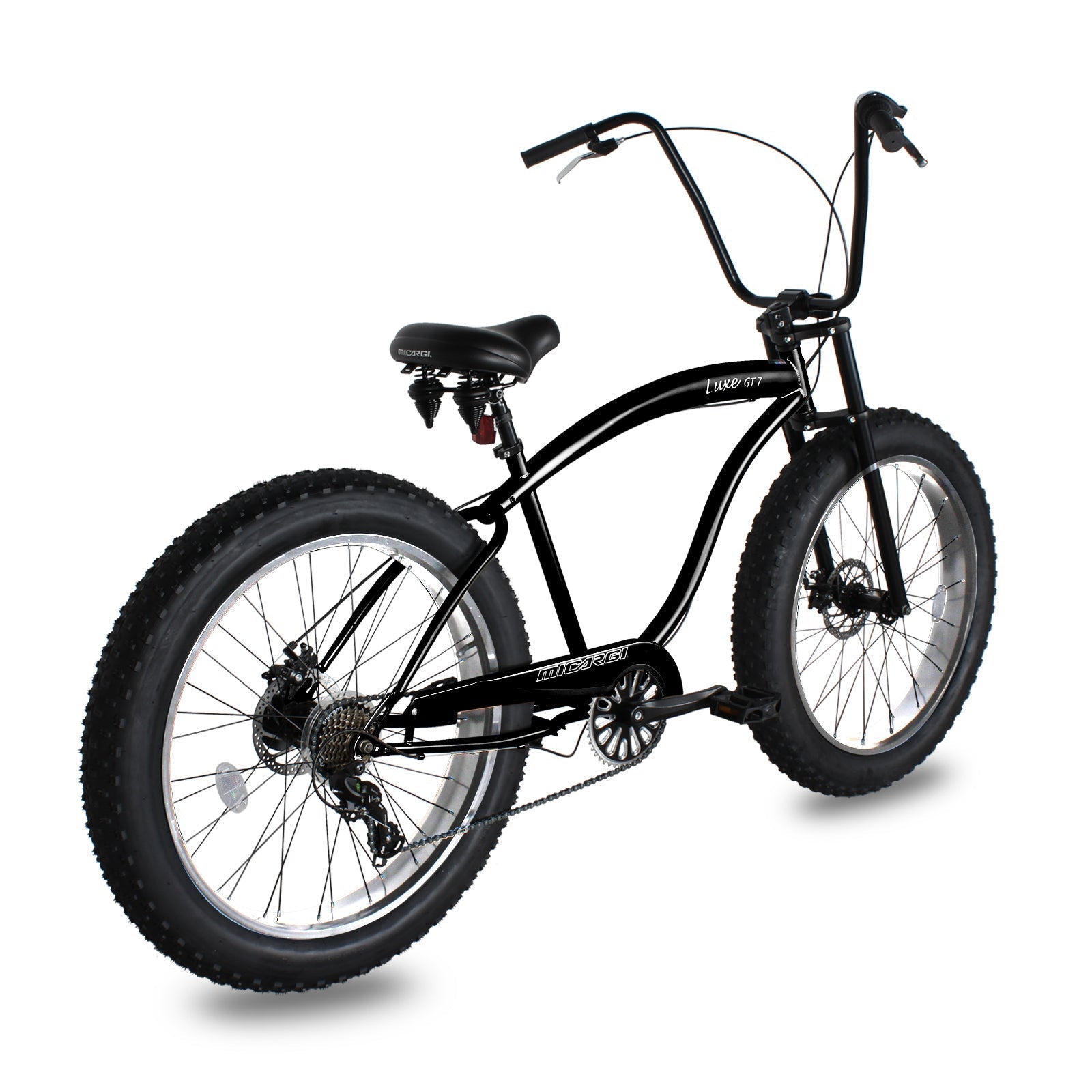 Tracer Bikes | Micargi Luxe GT 26" Beach Cruiser Bike, 7-Speed | Chico USA, Inc.