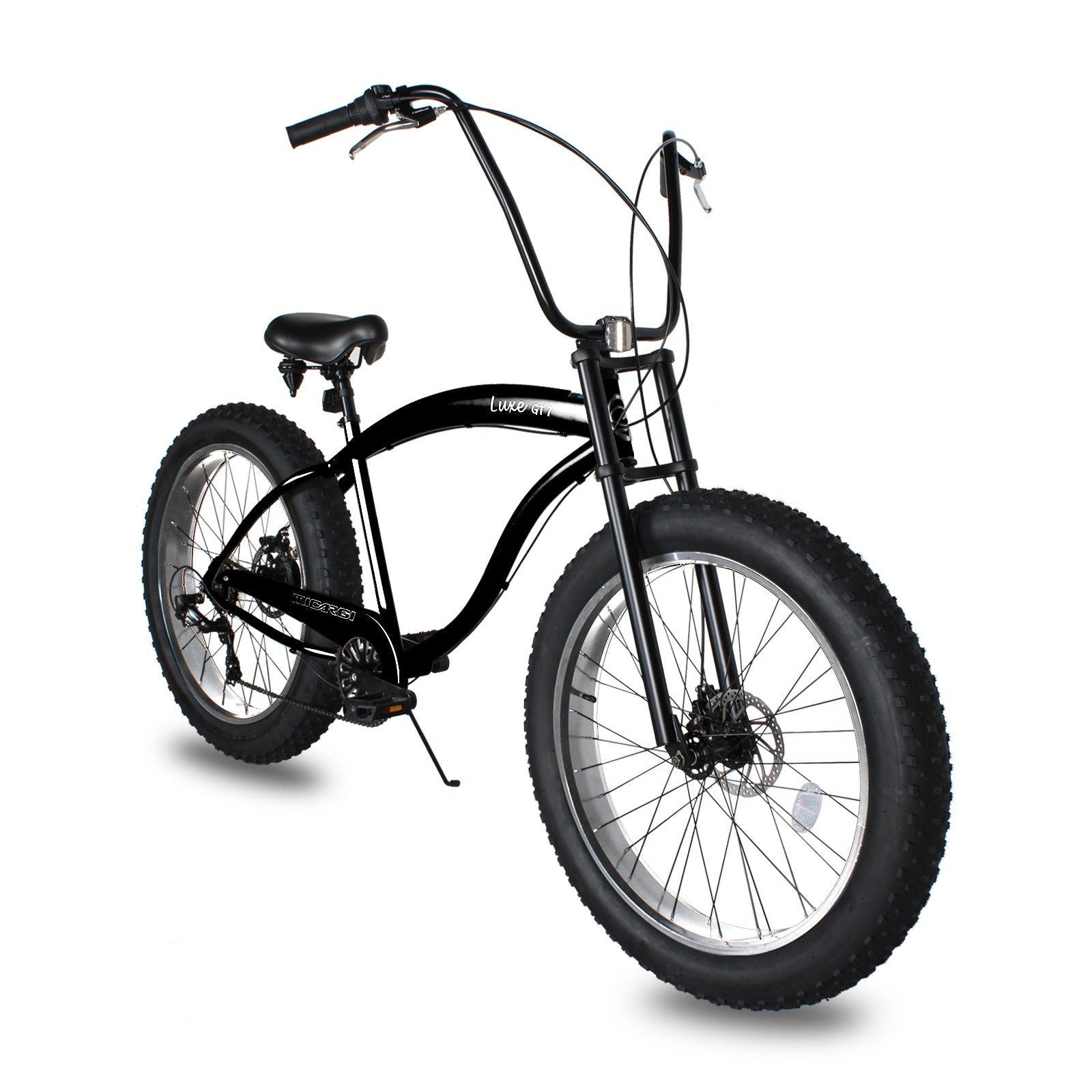 Tracer Bikes | Micargi Luxe GT 26" Beach Cruiser Bike, 7-Speed | Chico USA, Inc.