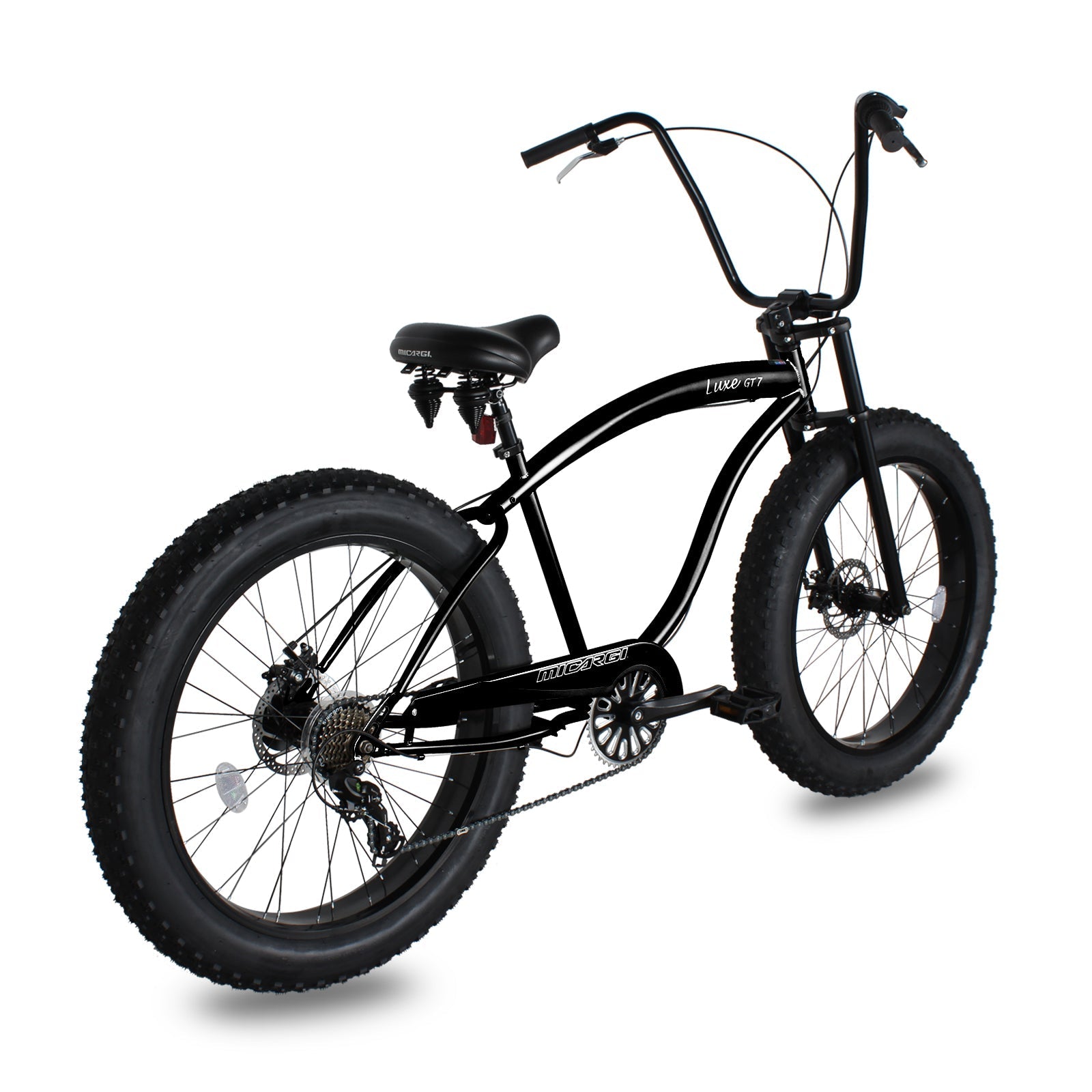 Tracer Bikes | Micargi Luxe GT 26" Beach Cruiser Bike, 7-Speed | Chico USA, Inc.