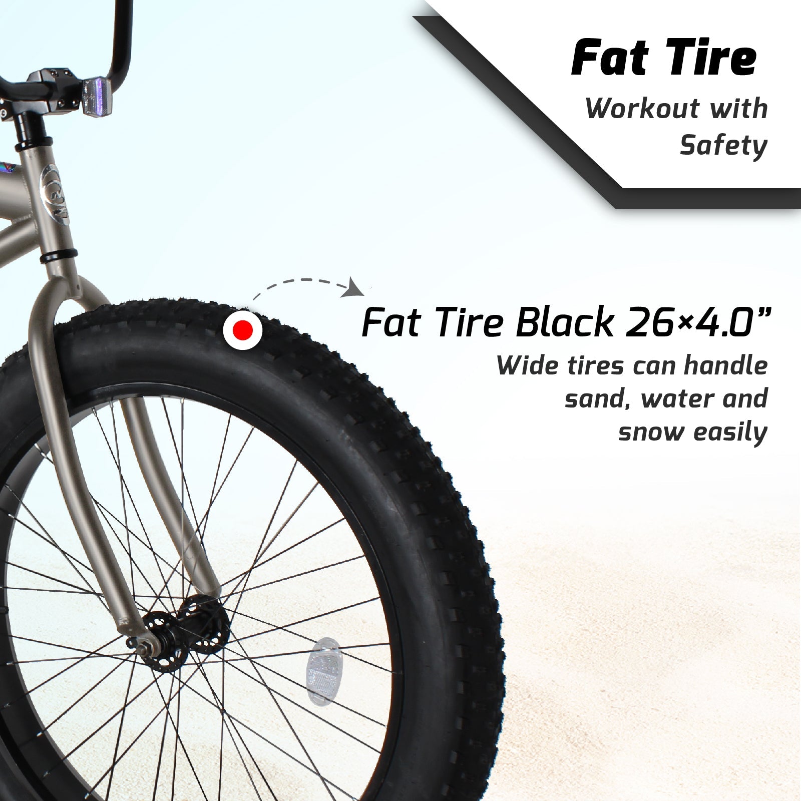 Tracer Bikes | Micargi Luxe GT 26" Beach Cruiser Bike, 7-Speed | Chico USA, Inc.