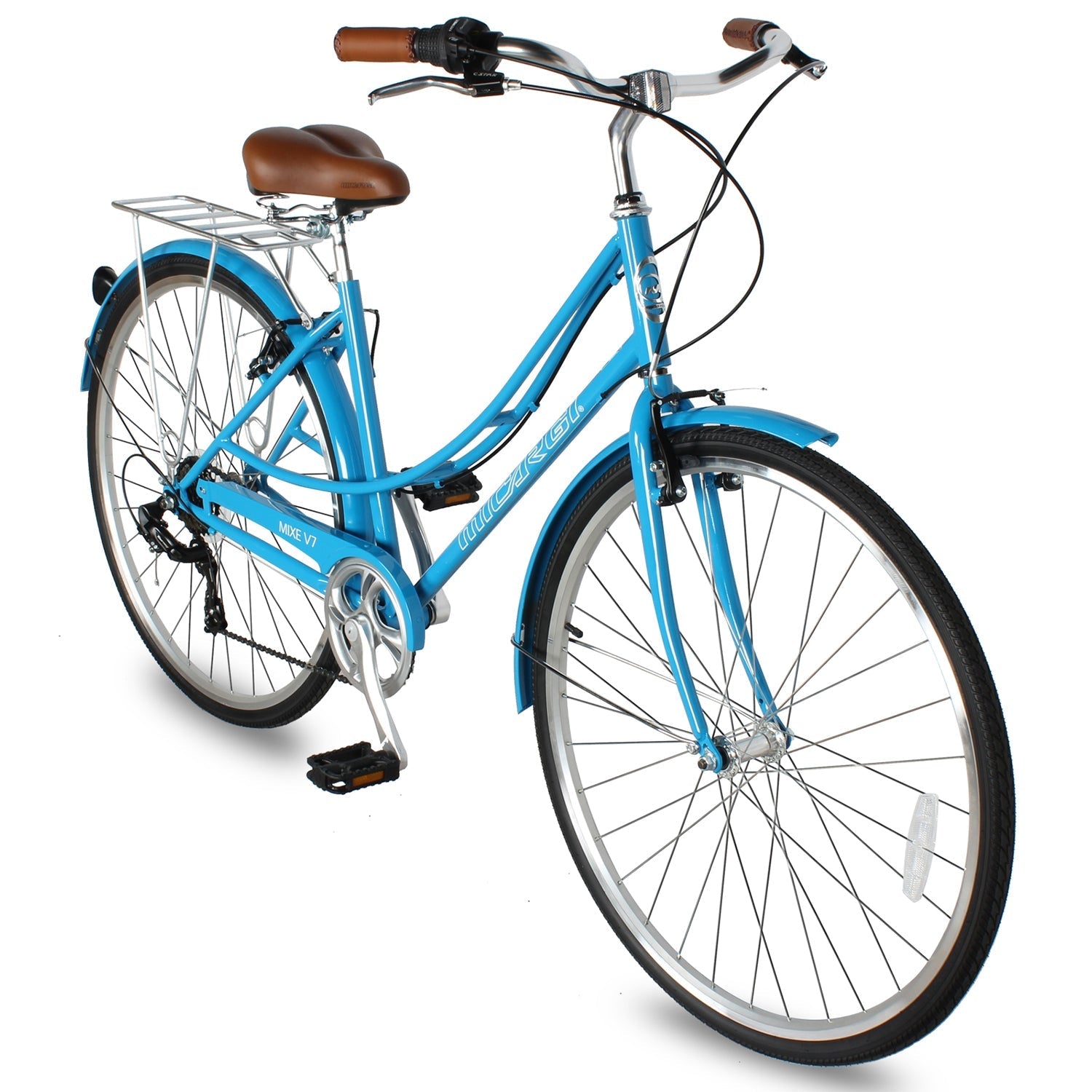 Tracer Bikes | Micargi MIXE V7 700C Women's 7-Speed City Bike with Sleek Design and V-Brakes | Chico USA, Inc.