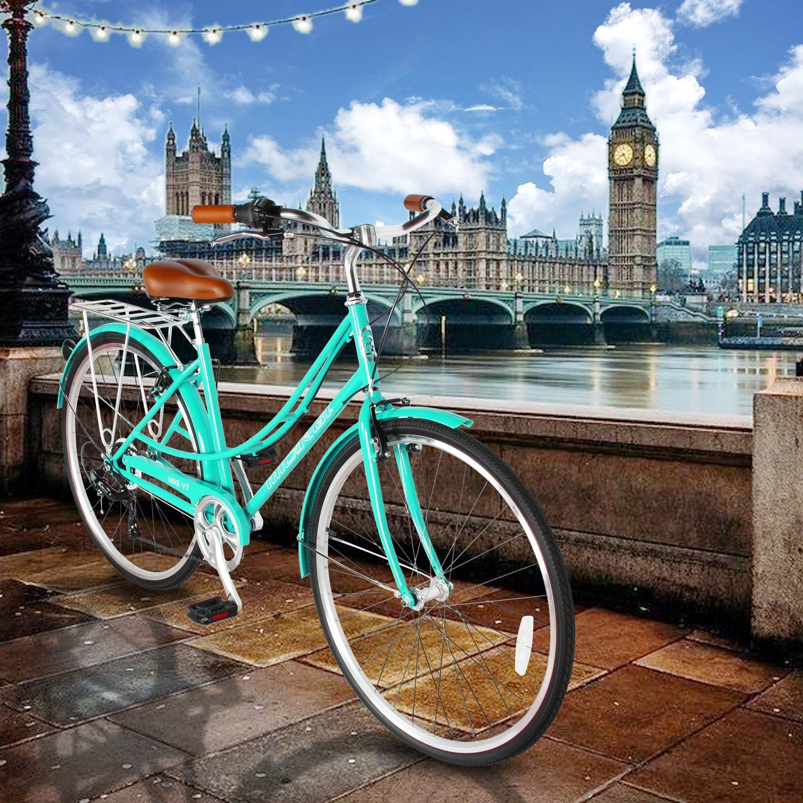 Tracer Bikes | Micargi MIXE V7 700C Women's 7-Speed City Bike with Sleek Design and V-Brakes | Chico USA, Inc.