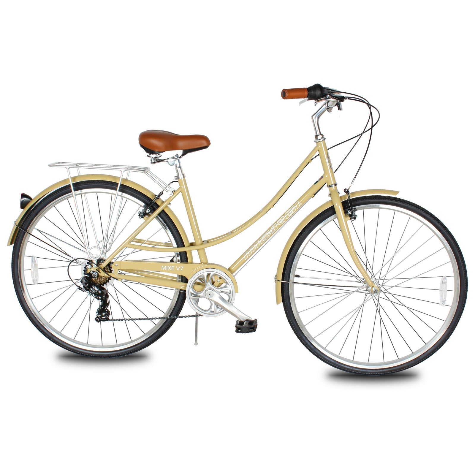 Tracer Bikes | Micargi MIXE V7 700C Women's 7-Speed City Bike with Sleek Design and V-Brakes | Chico USA, Inc.
