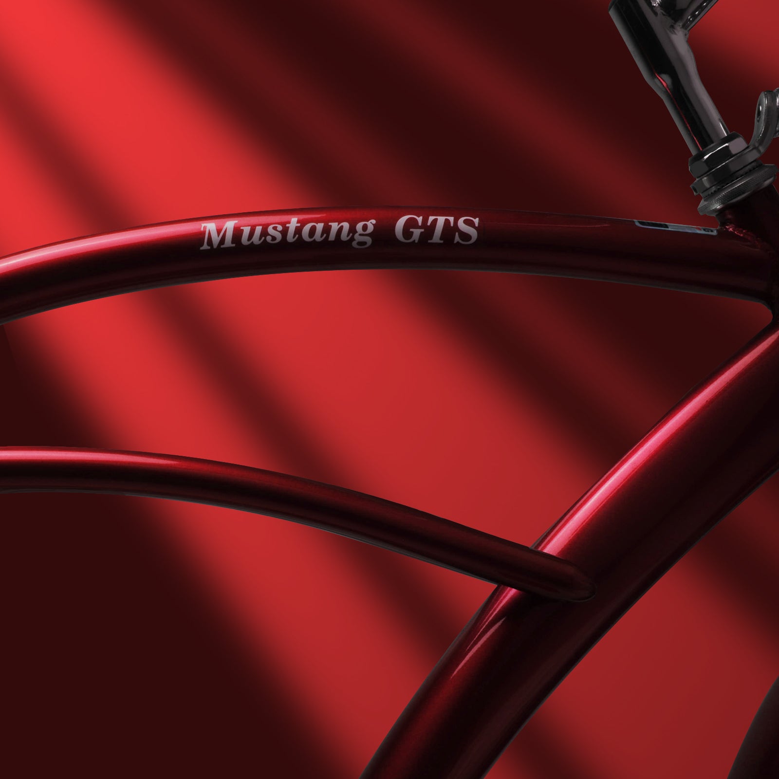 Tracer Bikes | Micargi Mustang GTS Cruiser Bike in Matte Black with Shimano Nexus 3-Speed | Chico USA, Inc.