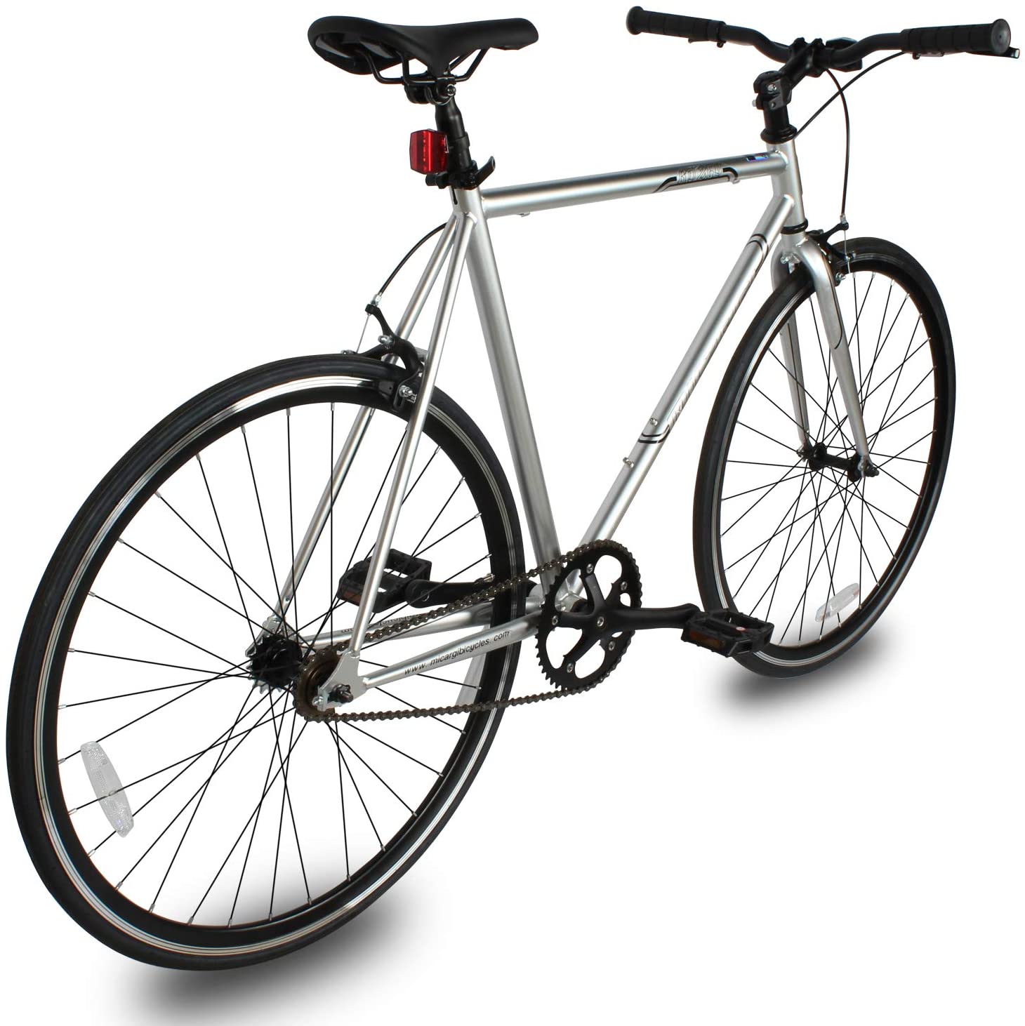 Tracer Bikes | Micargi RD-269 Fixed Gear Single-Speed Hi-Ten Steel Frame Road Bike | Chico USA, Inc.