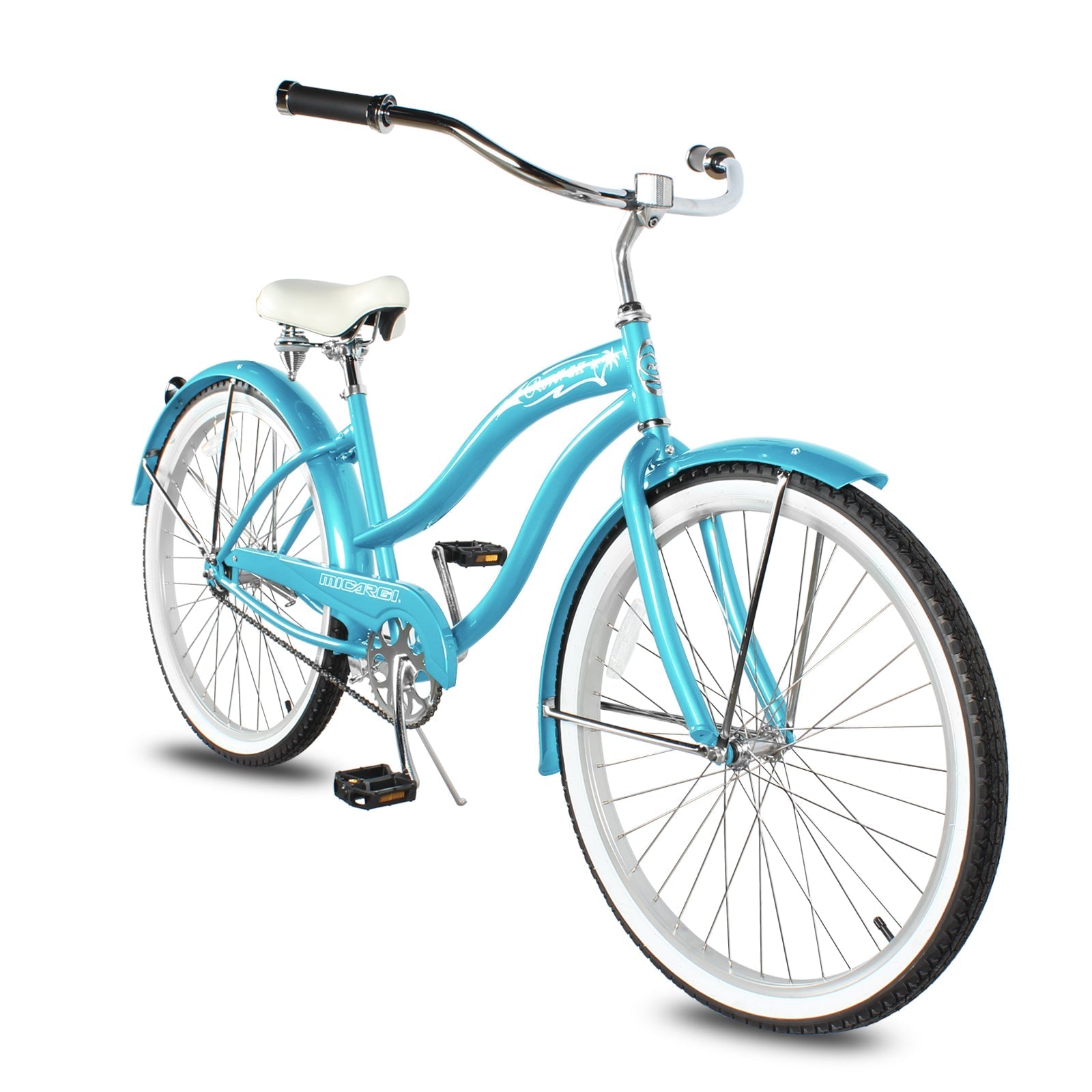 Tracer Bikes | Micargi Rover GX Women's Beach Cruiser Bike, Single-Speed Hybrid for Adults | Chico USA, Inc.