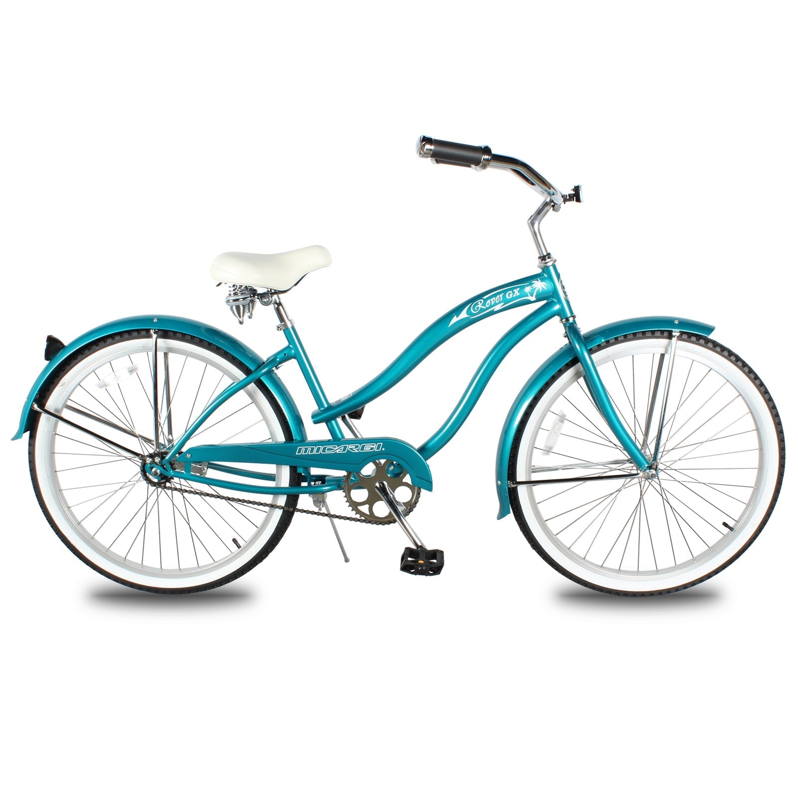 Tracer Bikes | Micargi Rover GX Women's Beach Cruiser Bike, Single-Speed Hybrid for Adults | Chico USA, Inc.