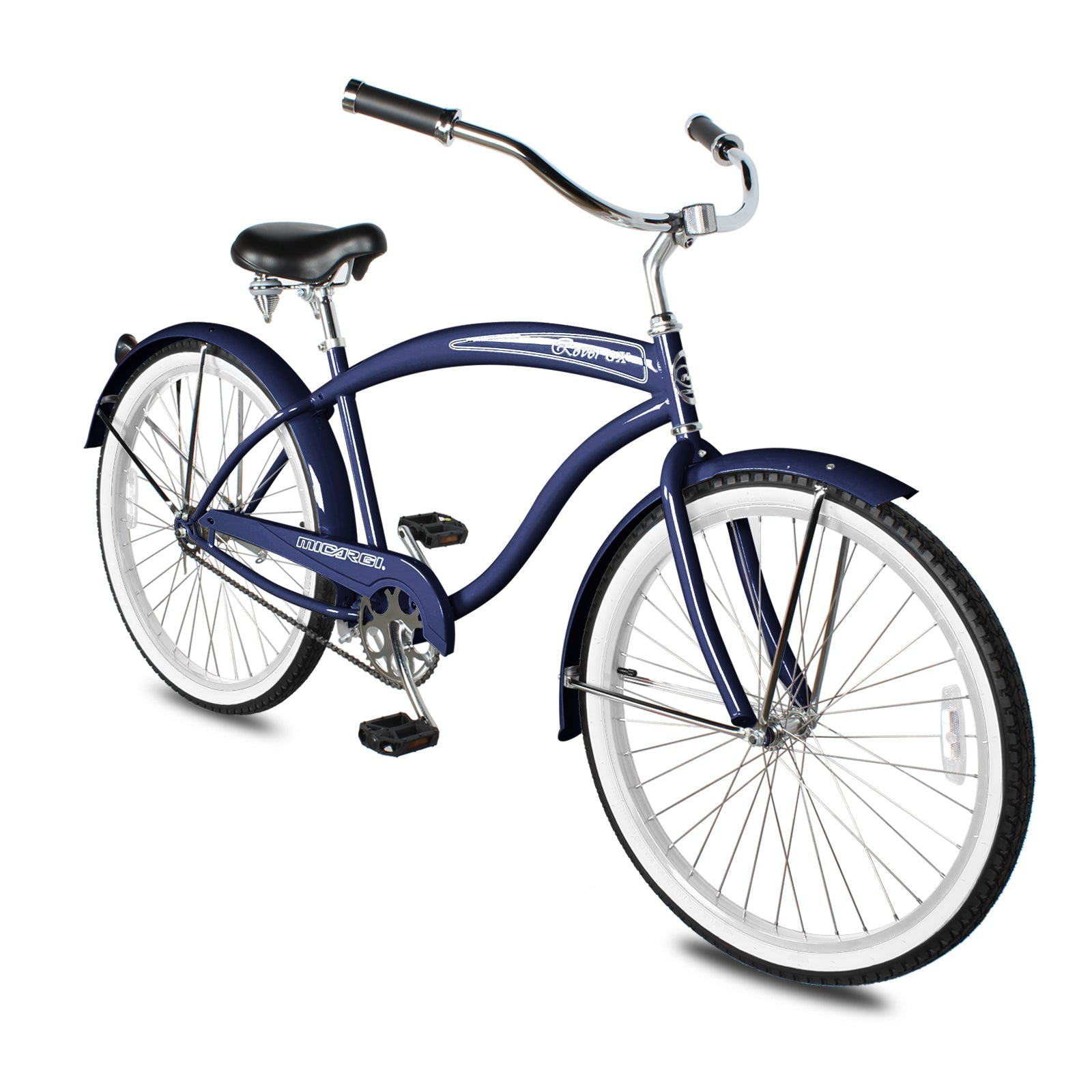 Tracer Bikes | Micargi Rover Lightweight Beach Cruiser Bike for Men - Single-Speed Hybrid for Adults | Chico USA, Inc.