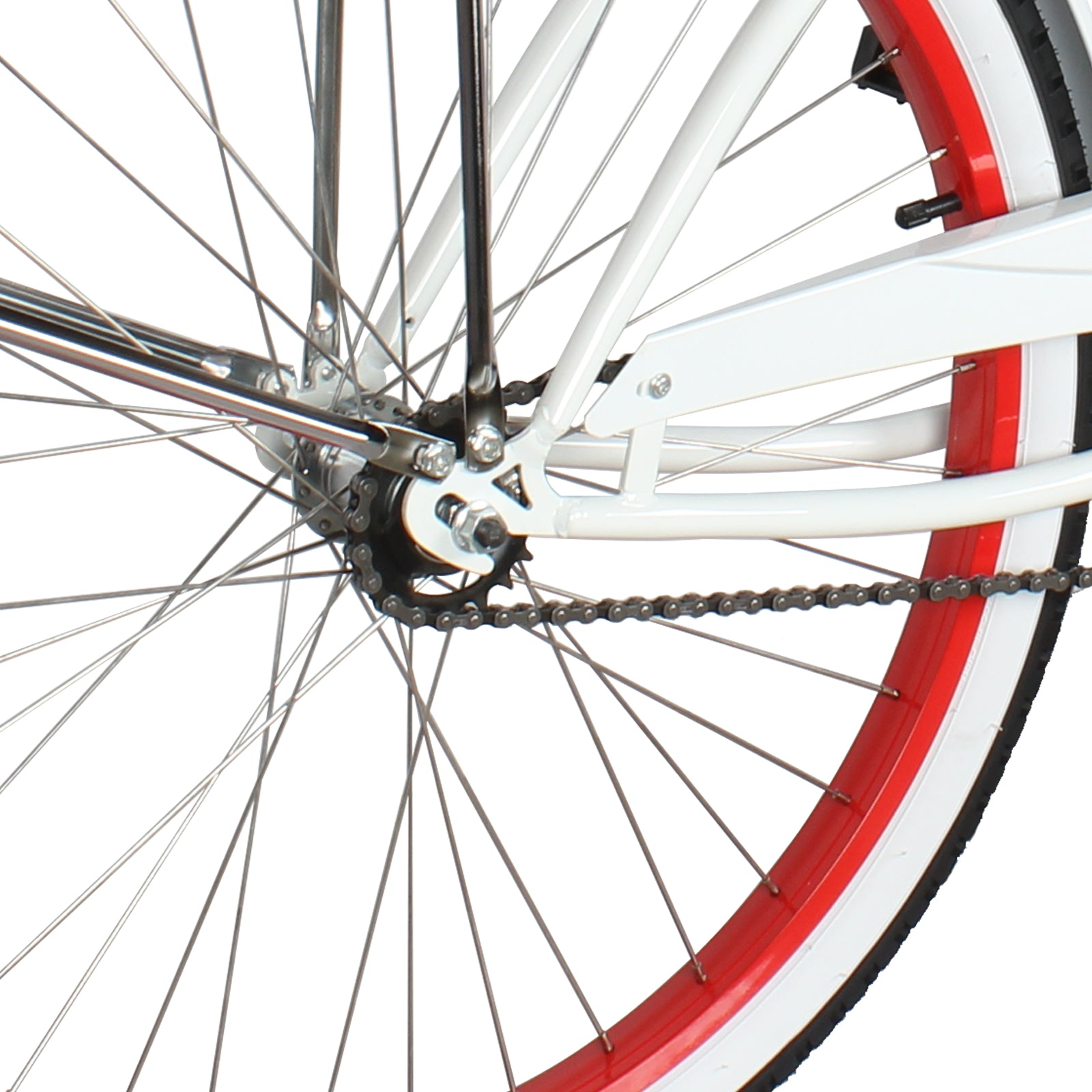 Tracer Bikes | Micargi Rover Lightweight Beach Cruiser Bike for Men - Single-Speed Hybrid for Adults | Chico USA, Inc.