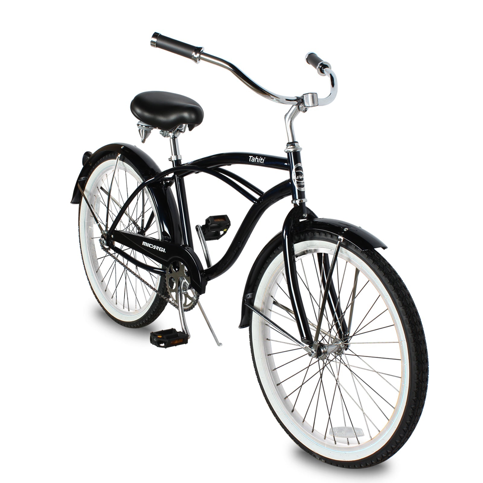 Tracer Bikes | Micargi Tahiti Single Speed 26 Inch Men's Beach Cruiser Bike | Chico USA, Inc.