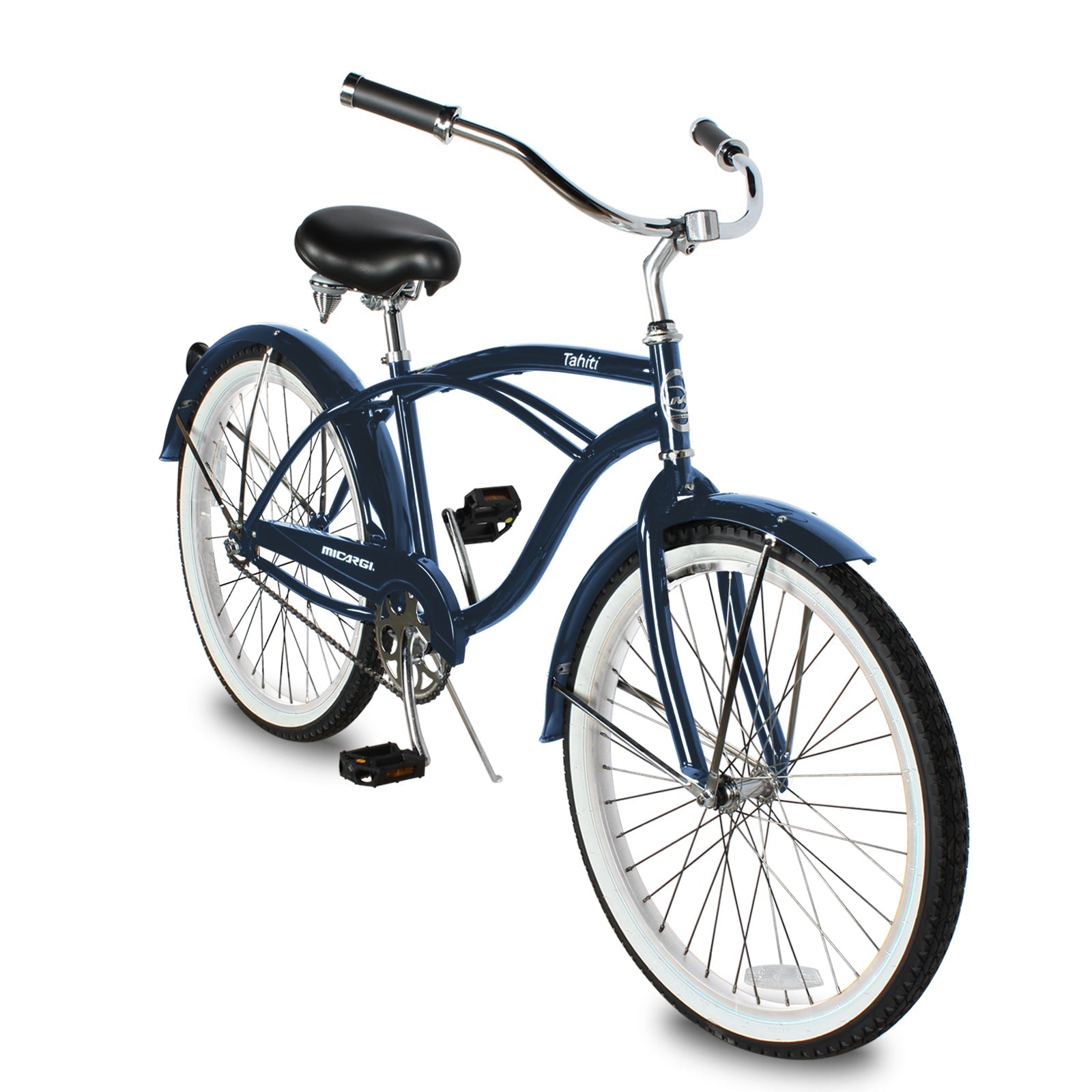 Tracer Bikes | Micargi Tahiti Single Speed 26 Inch Men's Beach Cruiser Bike | Chico USA, Inc.