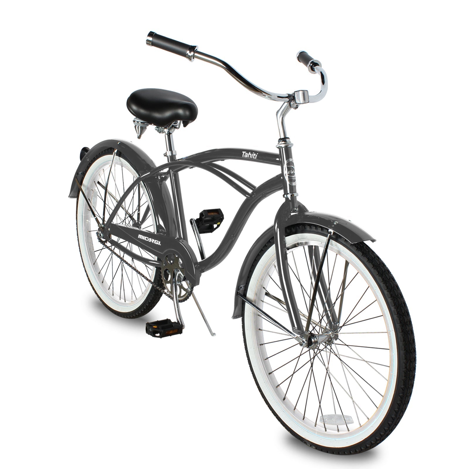 Tracer Bikes | Micargi Tahiti Single Speed 26 Inch Men's Beach Cruiser Bike | Chico USA, Inc.