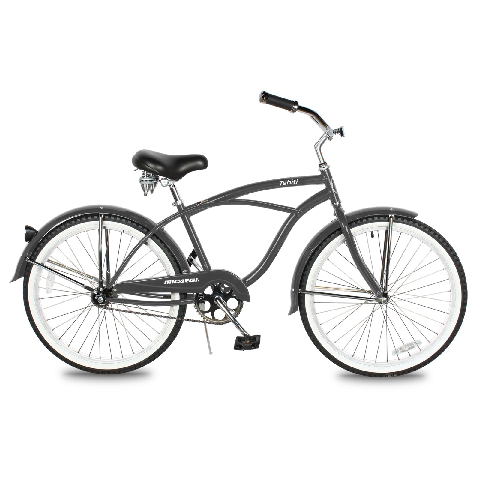 Tracer Bikes | Micargi Tahiti Single Speed 26 Inch Men's Beach Cruiser Bike | Chico USA, Inc.