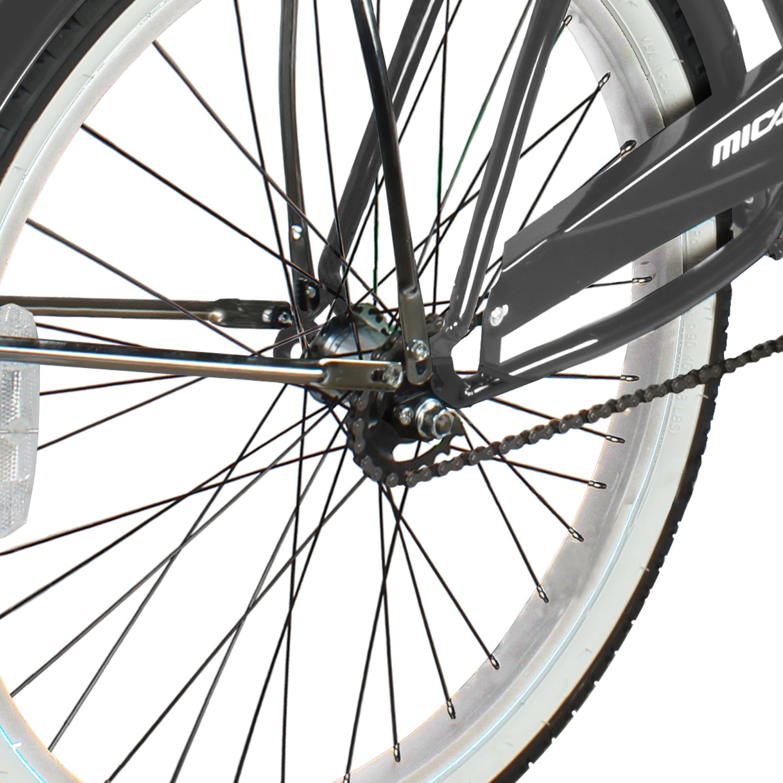 Tracer Bikes | Micargi Tahiti Single Speed 26 Inch Men's Beach Cruiser Bike | Chico USA, Inc.