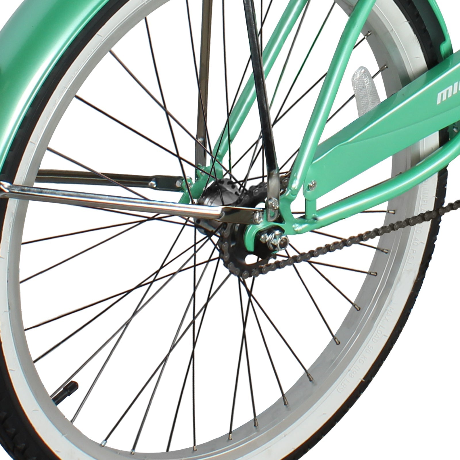Tracer Bikes | Micargi Tahiti Single Speed 26 Inch Women's Beach Cruiser Bike | Chico USA, Inc.