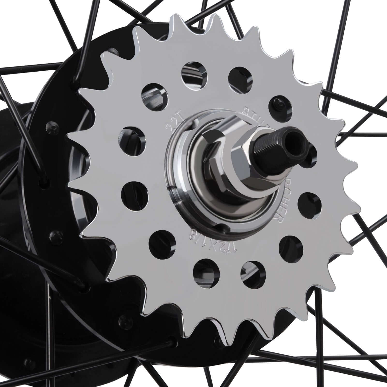 Tracer Bikes | Micargi WH-TR952636RK3 26"x4.0 Alloy Fat Rims Wheel Set, 3-Speed, Disc Brake | Chico USA, Inc.