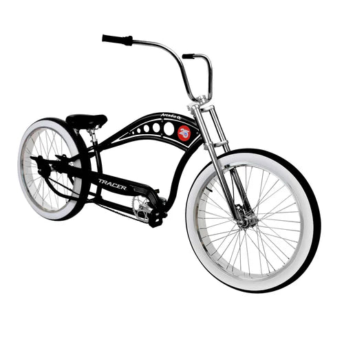 Tracer Bikes | Tracer Arcadia GT 26" Chopper Cruiser Bike 1 Speed, Hi-ten Steel Frame | Chico USA, Inc.