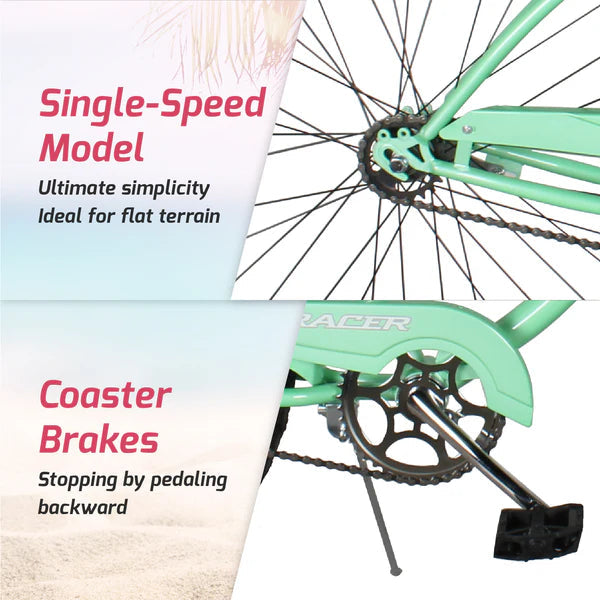 Tracer Bikes | Tracer Avera 26" Female Cruiser Bike, Coaster Brake, Multiple Colors | Chico USA, Inc.
