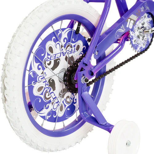Tracer Bikes | Tracer Avery 16" Kids Bike with Training Wheels, Sturdy Steel Frame, Ages 3-7 | Chico USA, Inc.