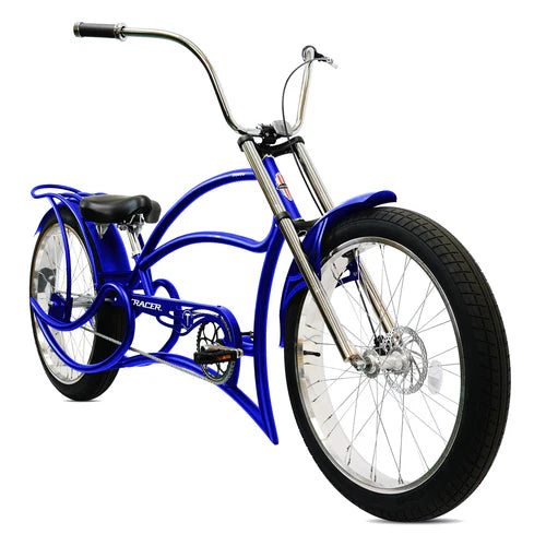 Tracer Bikes | Tracer Leopard GT Chopper Stretch Cruiser Bike with 3-Speed Rear Hubs | Chico USA, Inc.