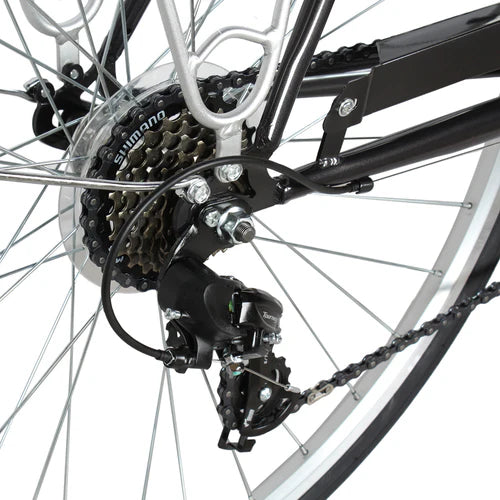 Tracer Bikes | Tracer Osaka 700C 7 Speed Hybrid City Bike with Moon-Type Handlebar for Men | Chico USA, Inc.